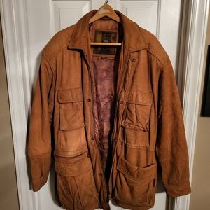 Vintage Men's Structure Leather Jacket Sz Large